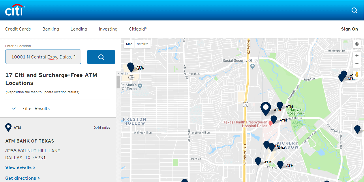 Citibank Near Me: Find Citibank branches & ATMs near me - CashProf